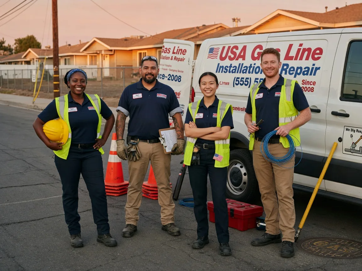 Gas Line Installation company in Marienville, PA